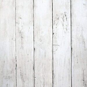 White Wood Peel & Stick Wallpaper – Rustic Plank Vinyl 17.3"x393" – New